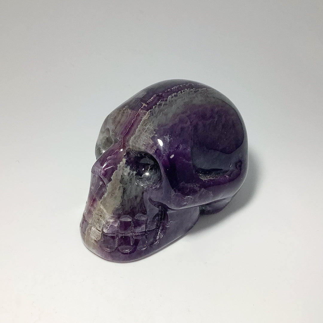 Carved Fluorite Skull - Rocks and Gems Canada