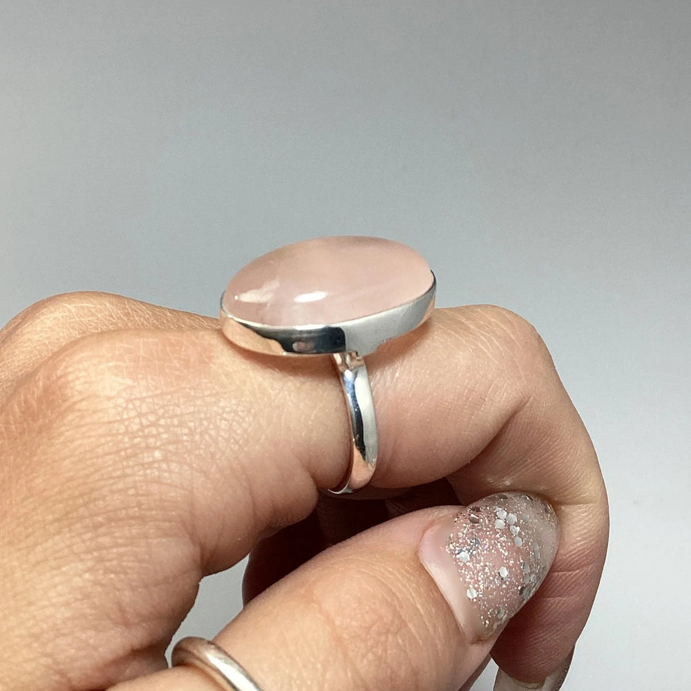 Rose Quartz Ring - Rocks and Gems Canada
