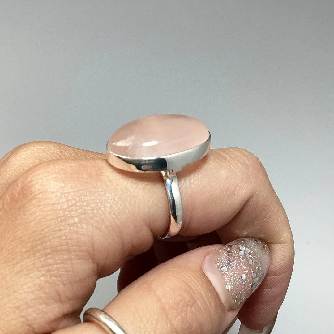 Rose Quartz Ring - Rocks and Gems Canada
