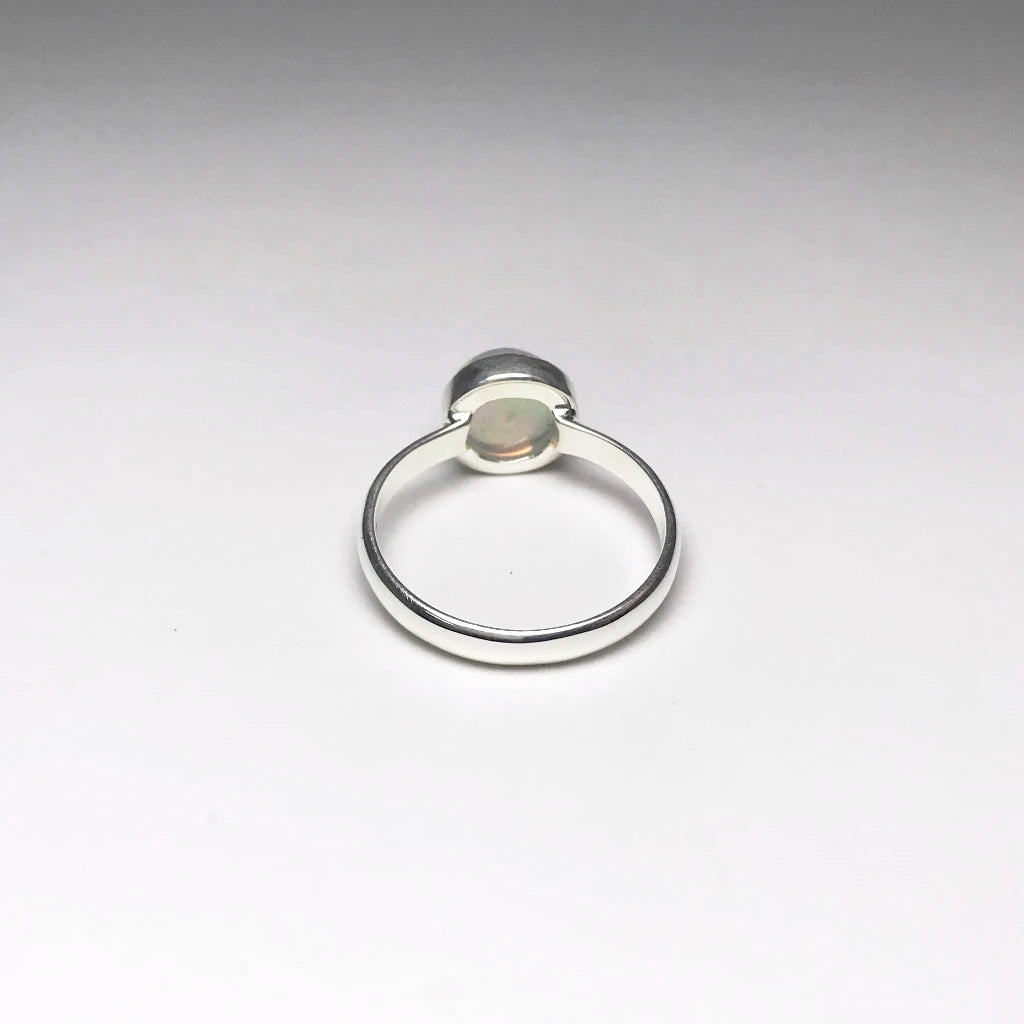 Ethiopian Fire Opal Ring - Rocks and Gems Canada