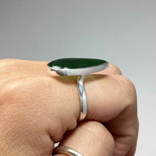 Canadian Jade Ring - Rocks and Gems Canada