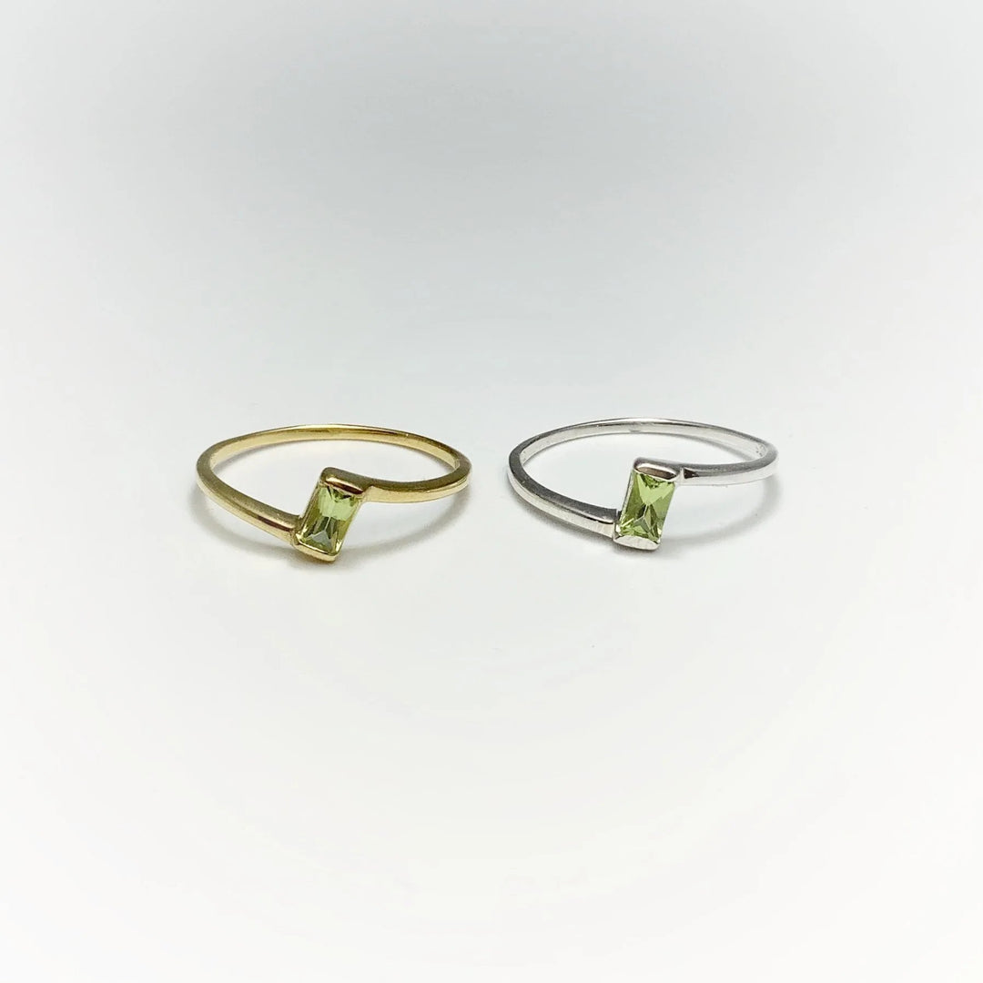 Peridot Ring - Rocks and Gems Canada