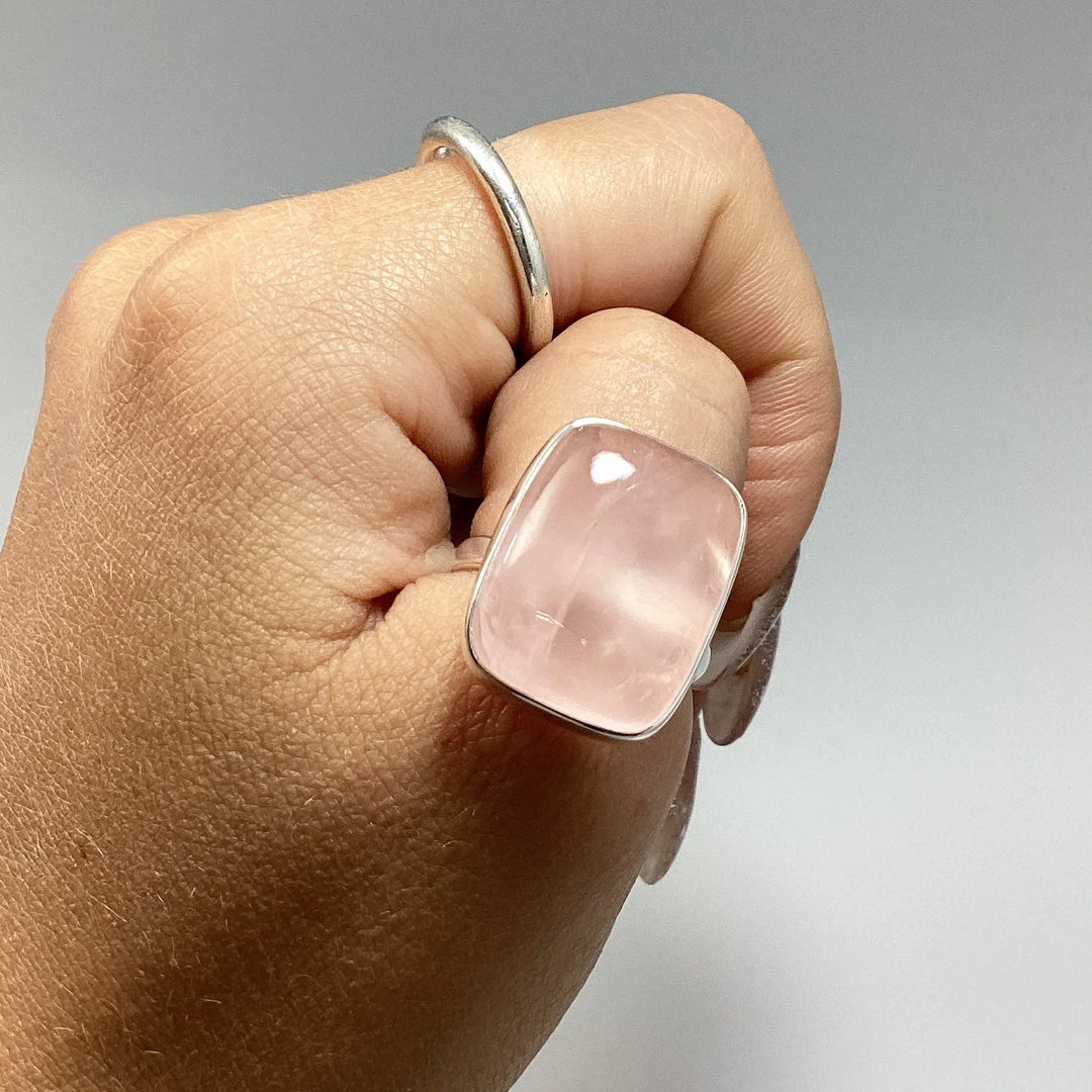 Rose Quartz Ring - Rocks and Gems Canada
