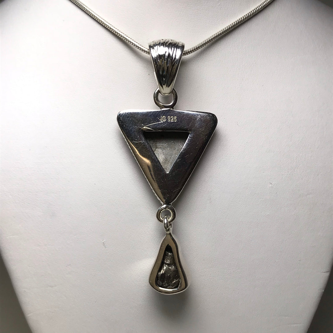 Muonionalusta and Campo Del Cielo Meteorite Pendant - Rocks and Gems Canada