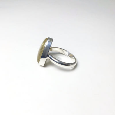 Rutilated Quartz Ring