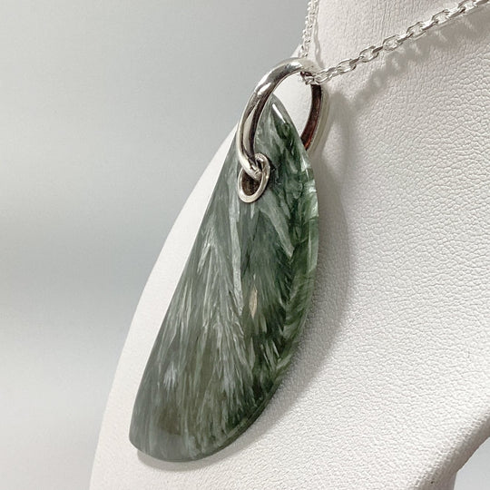 Seraphenite Pendant - Rocks and Gems Canada