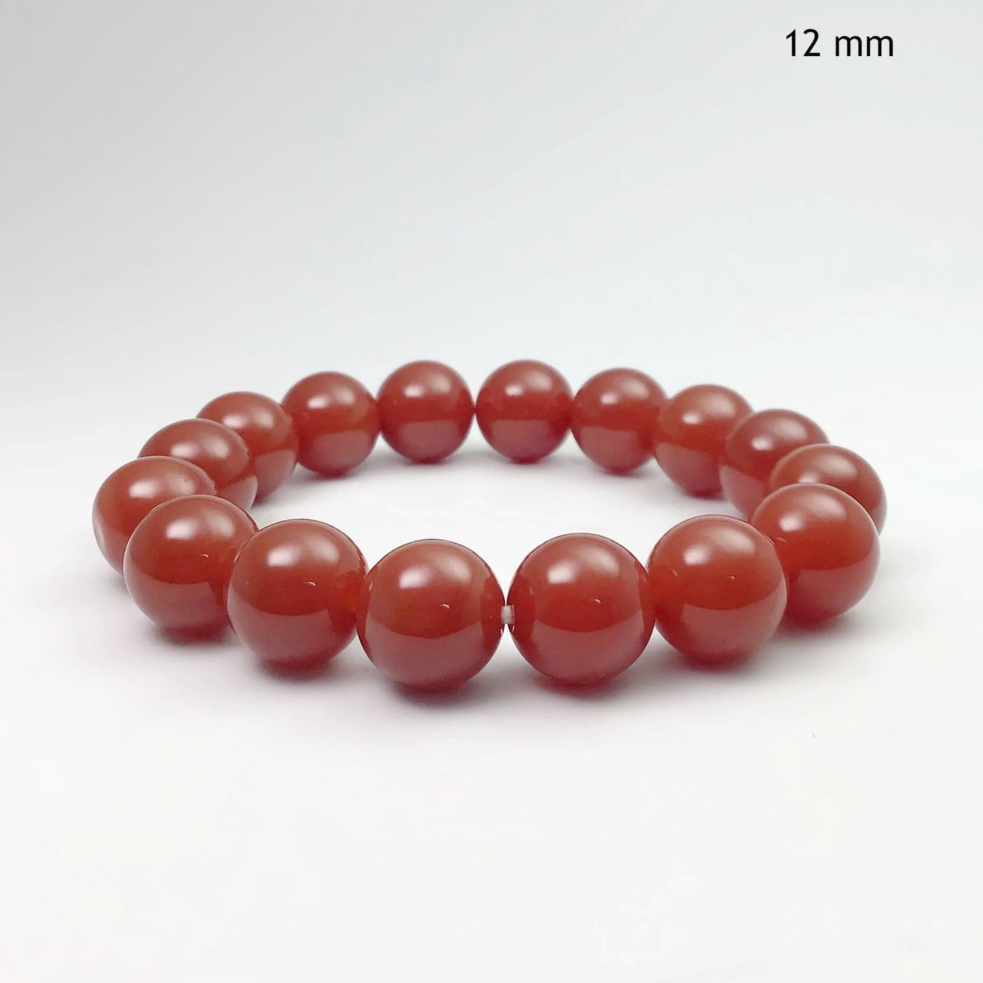 Genuine Solid Red Carnelian Stone Bead Bracelet, Beaded Bracelet, Powerful  Sacral Chakra - Etsy