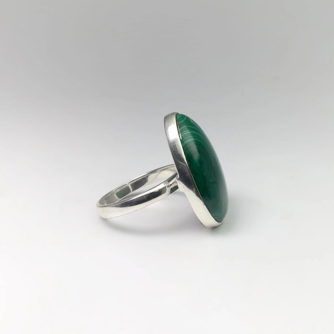 Malachite Ring - Rocks and Gems Canada