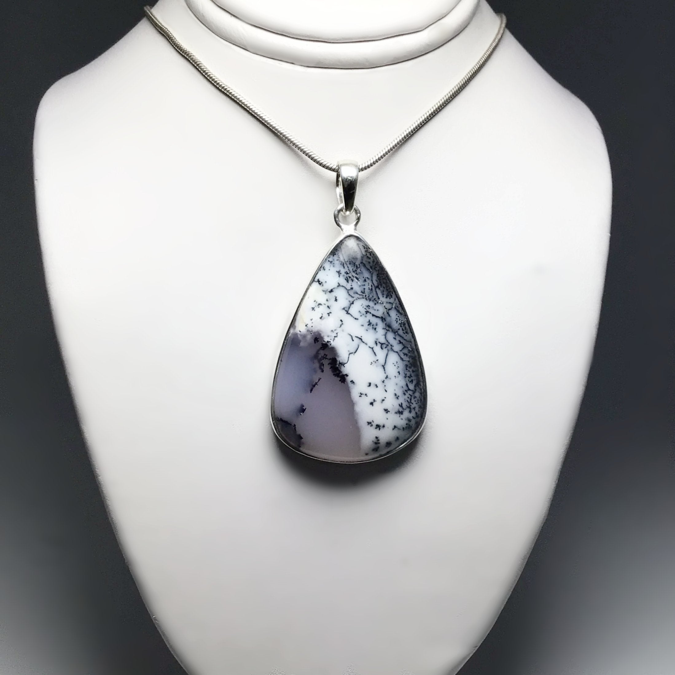 Dendritic Opal Pendant - Rocks and Gems Canada