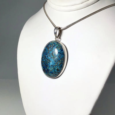 Shattuckite Pendant