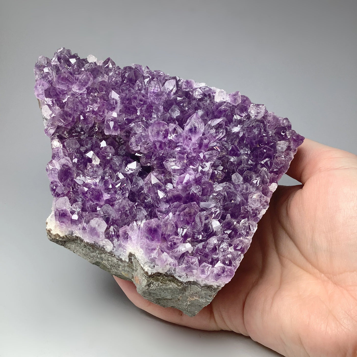 Amethyst Druze Cluster Stand Up