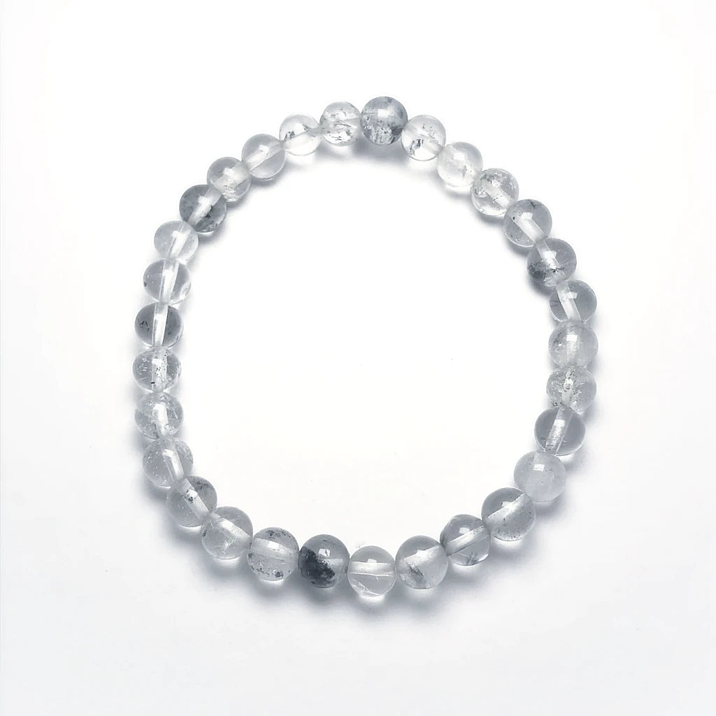 Juniper Quartz Beaded Bracelet - 6mm - Rocks and Gems Canada