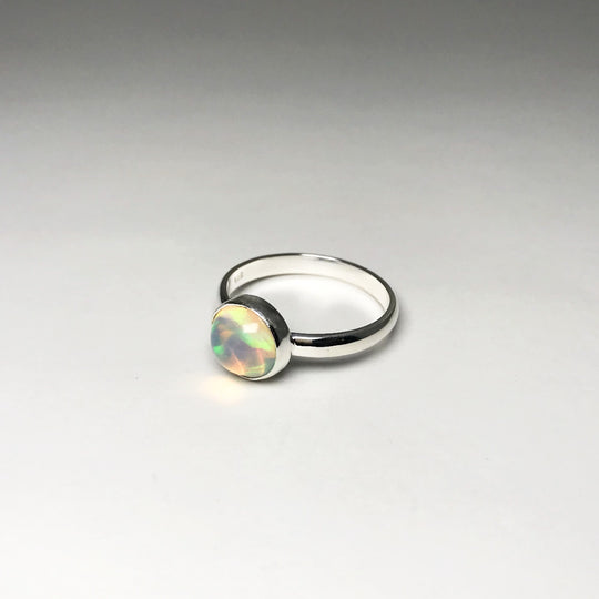 Ethiopian Fire Opal Ring - Rocks and Gems Canada