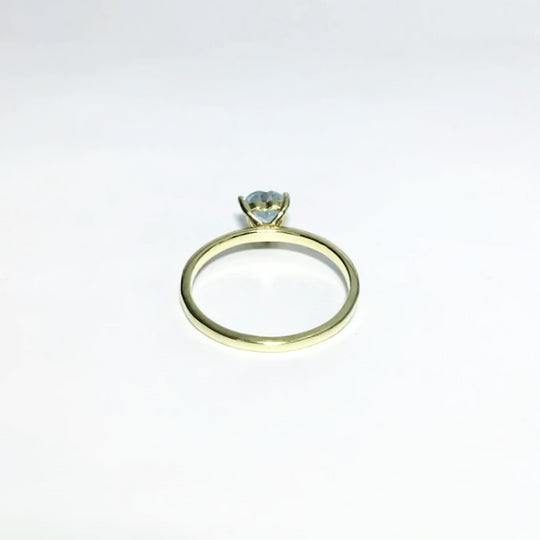 Blue Topaz Ring - Rocks and Gems Canada