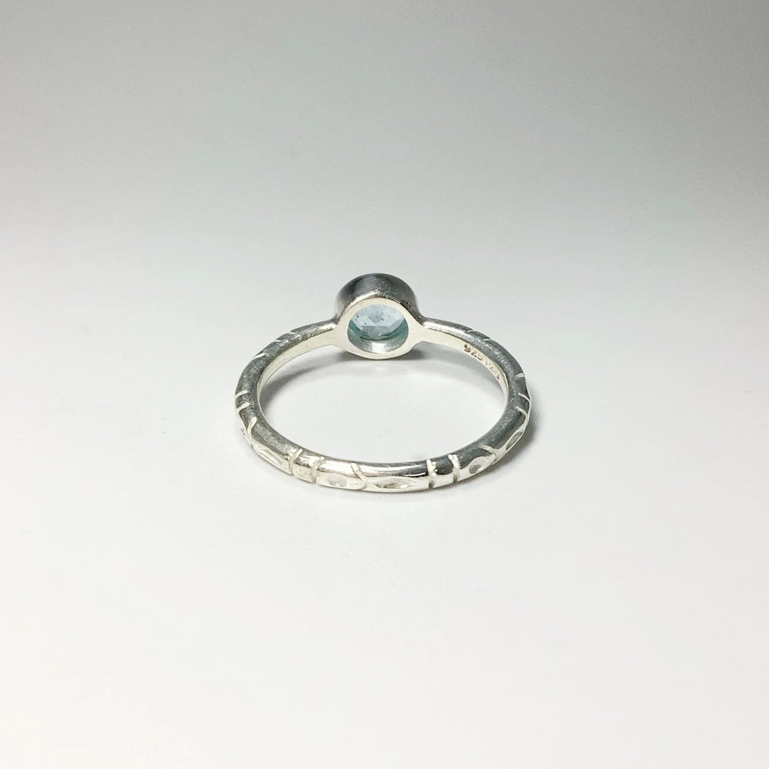 Blue Topaz Ring - Rocks and Gems Canada