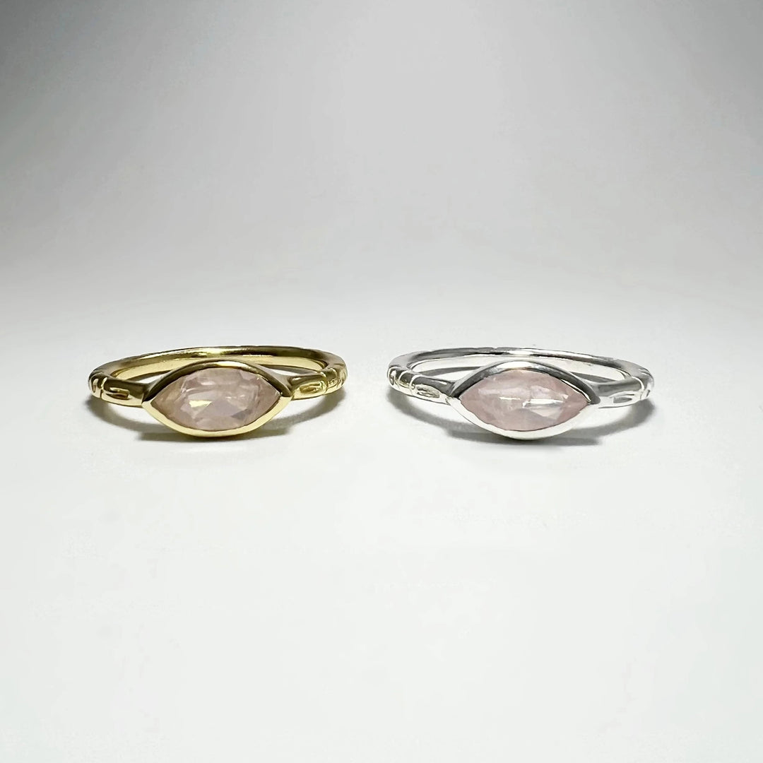 Rose Quartz Ring - Rocks and Gems Canada