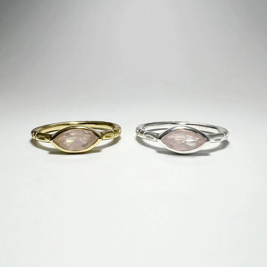 Rose Quartz Ring - Rocks and Gems Canada