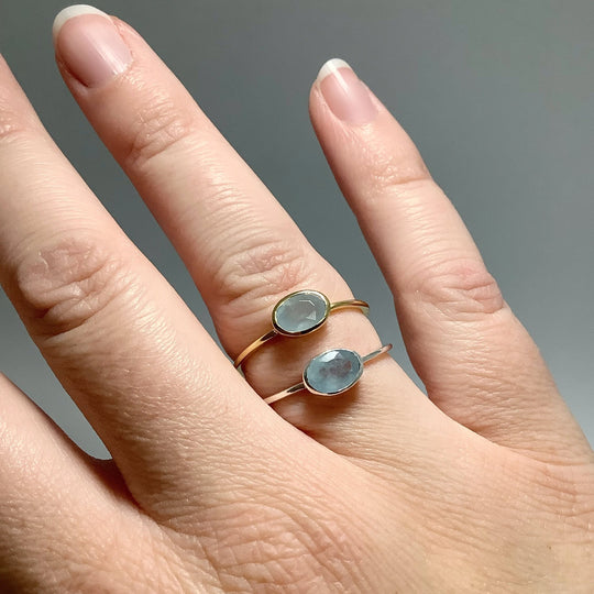 Aquamarine Ring - Rocks and Gems Canada