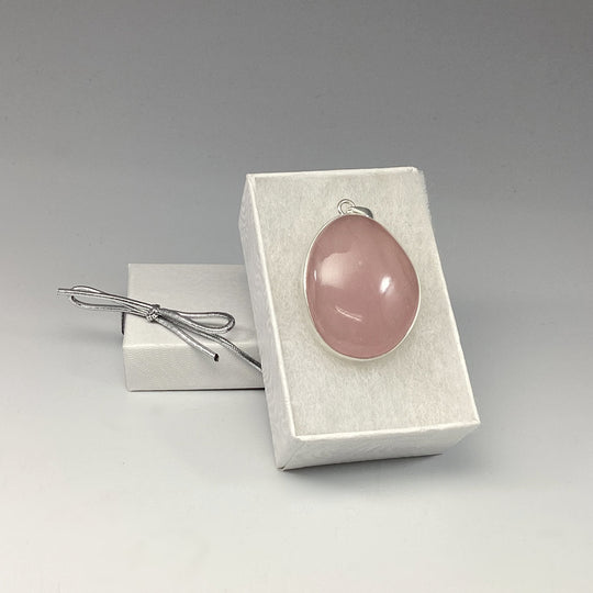 Rose Quartz Pendant - Rocks and Gems Canada