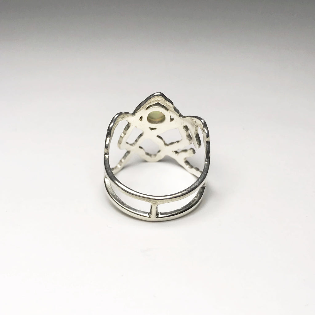 Ethiopian Fire Opal Ring - Rocks and Gems Canada