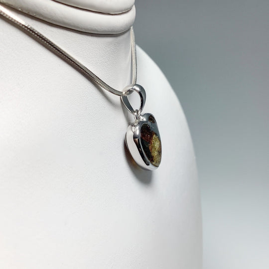 Sericho Meteorite Heart Pendant - Rocks and Gems Canada