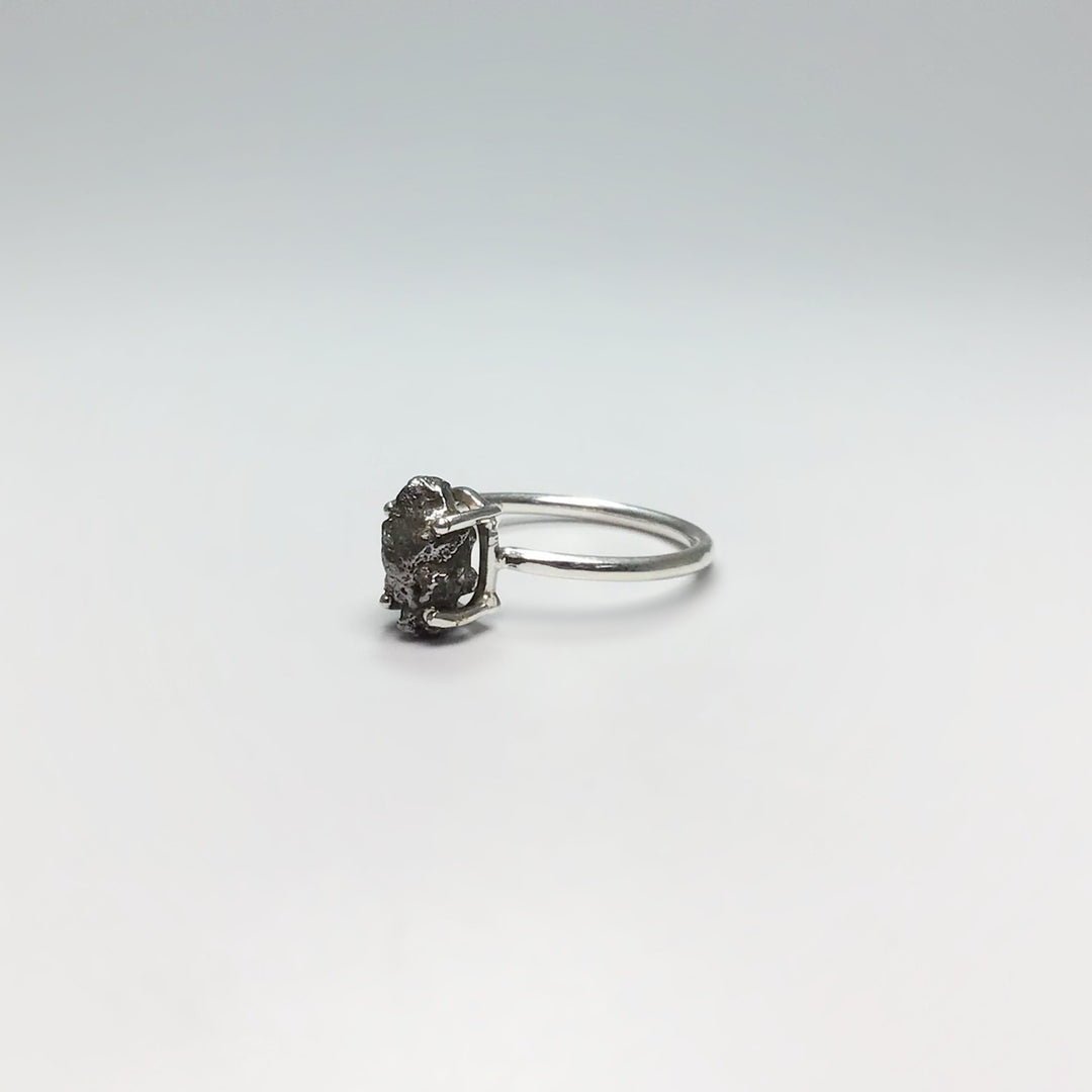 Campo Del Cielo Meteorite Ring - Rocks and Gems Canada