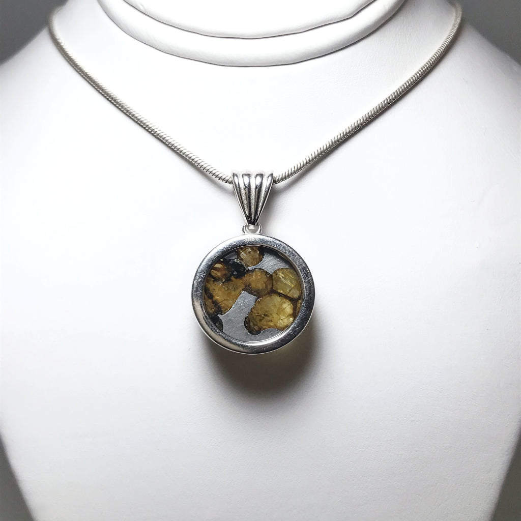 Sericho Meteorite Pendant - Rocks and Gems Canada