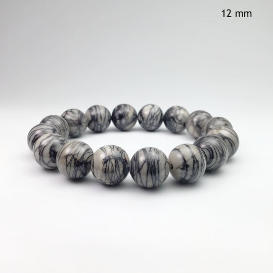 Web Jasper Beaded Bracelet - Rocks and Gems Canada