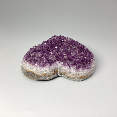 Amethyst Druze Cluster Heart