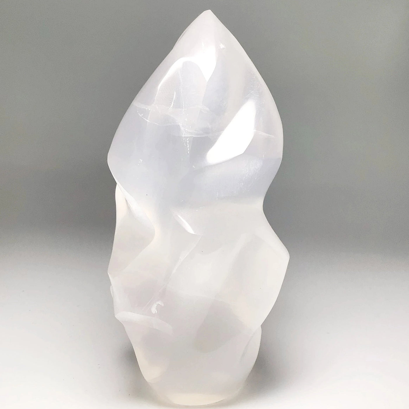 Carved Girasol Quartz Flame