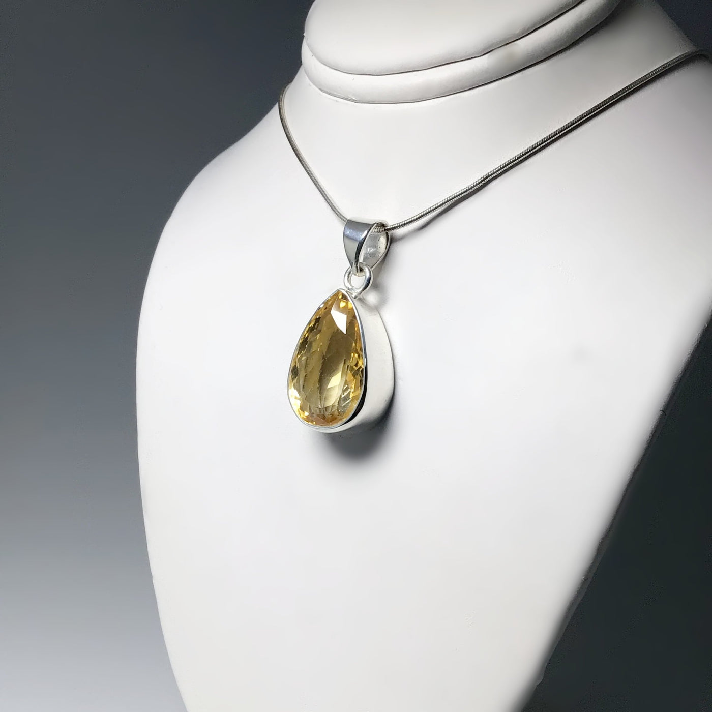 Natural Citrine Pendant