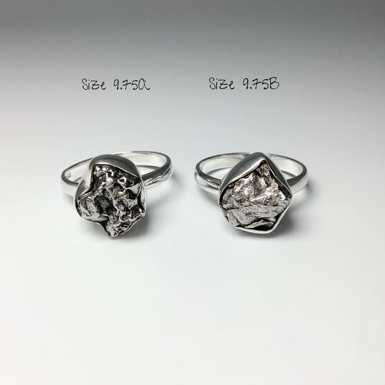 Campo Del Cielo Meteorite Ring - Rocks and Gems Canada