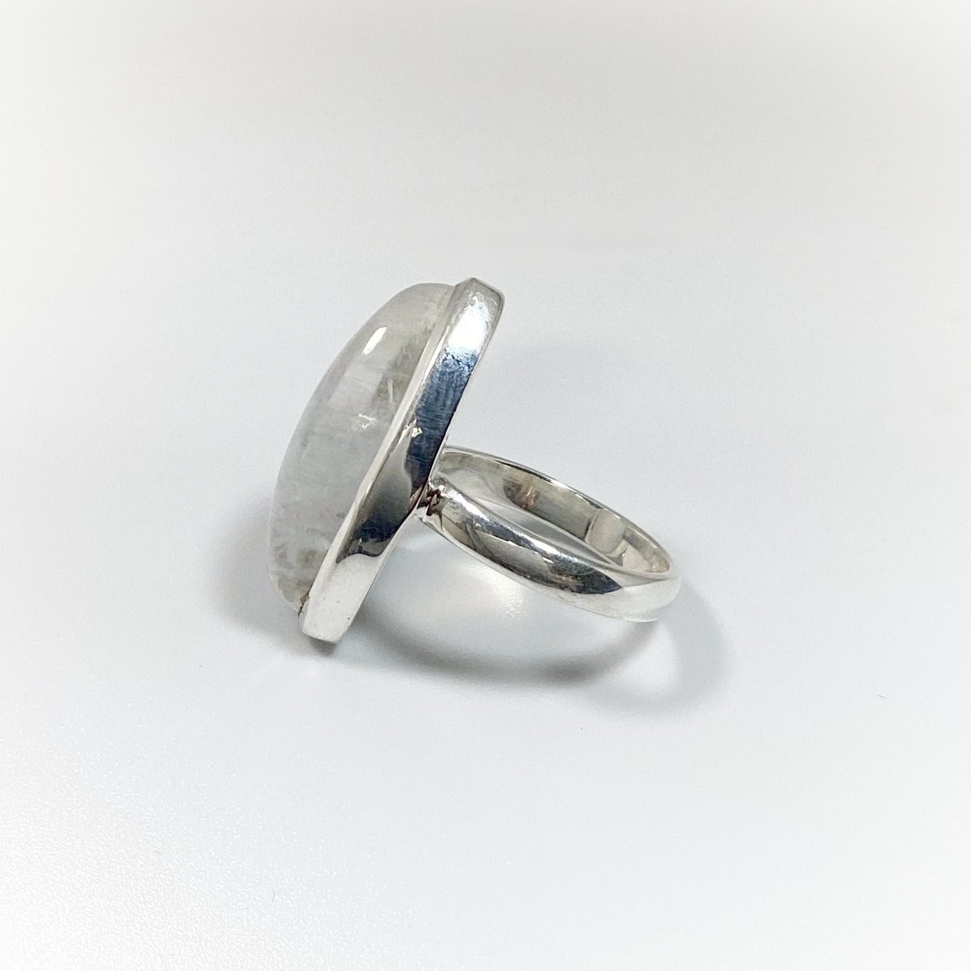 Rainbow Moonstone Ring - Size 5