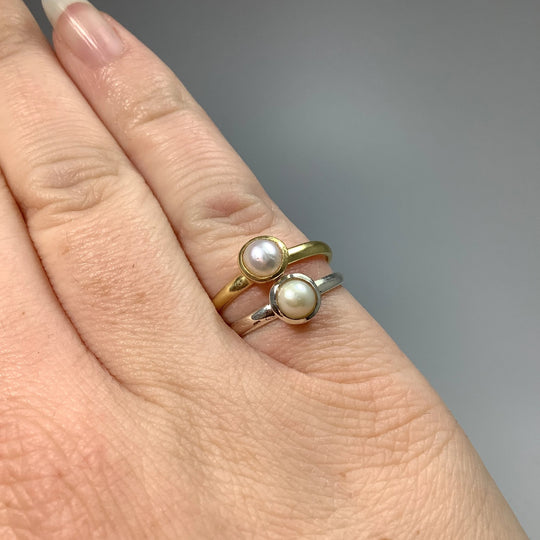 Freshwater Pearl Ring - Rocks and Gems Canada