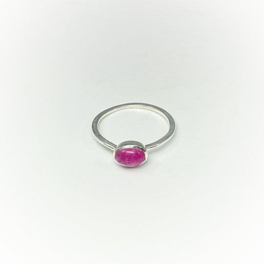 Pink Jade Ring - Rocks and Gems Canada