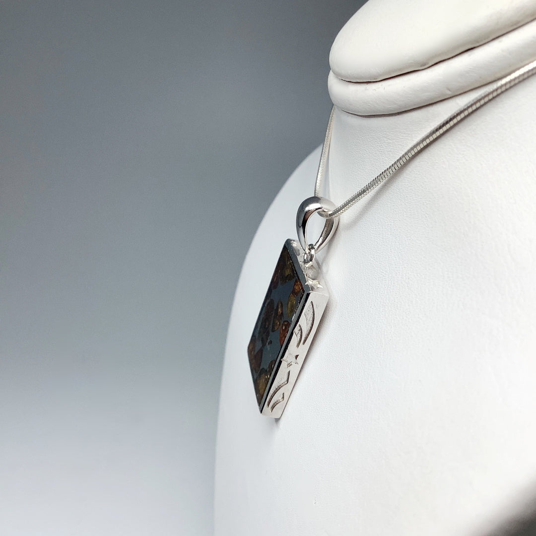 Sericho Meteorite Pendant - Rocks and Gems Canada