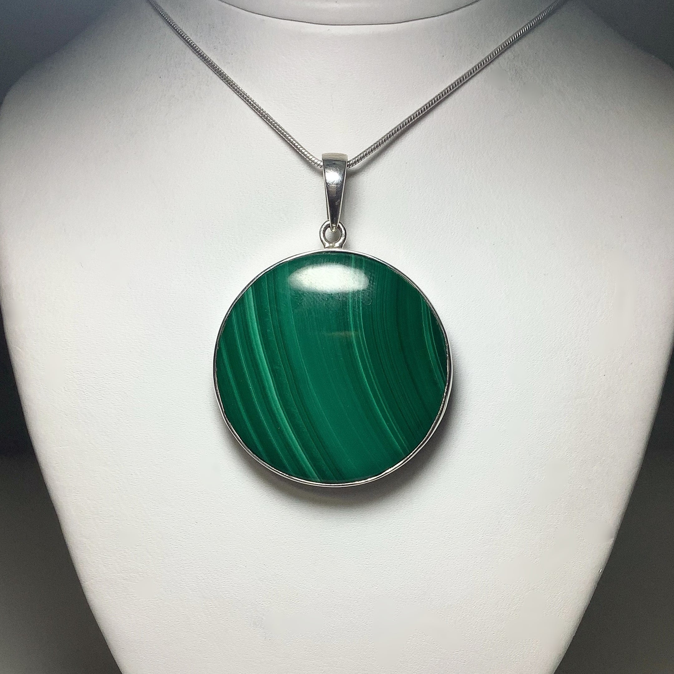 Malachite Pendant - Rocks and Gems Canada
