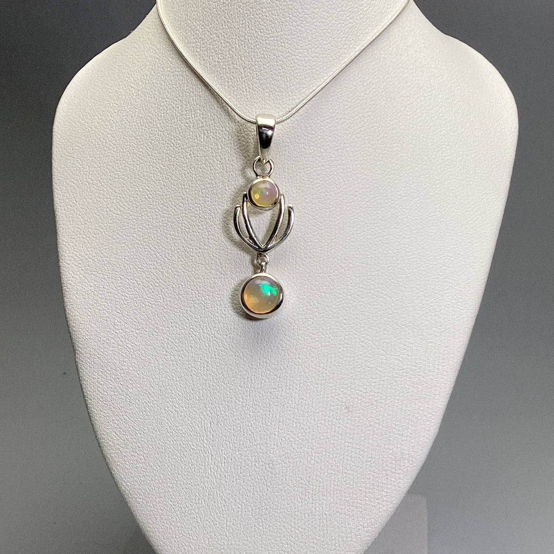 Fire Opal Pendant - Rocks and Gems Canada
