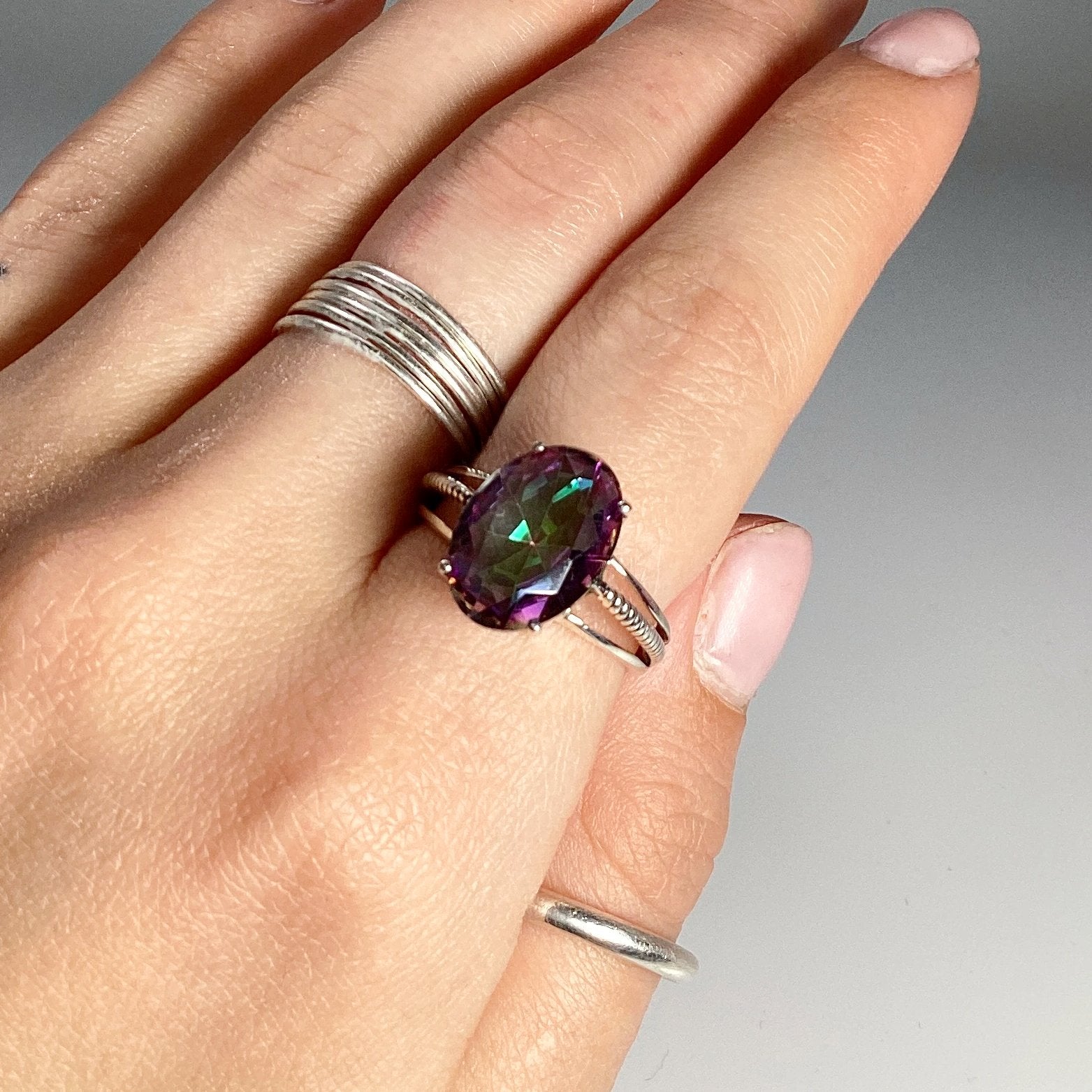 Mystic Topaz Ring - Rocks and Gems Canada