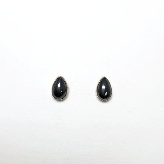 Hematite Stud Earrings - Rocks and Gems Canada