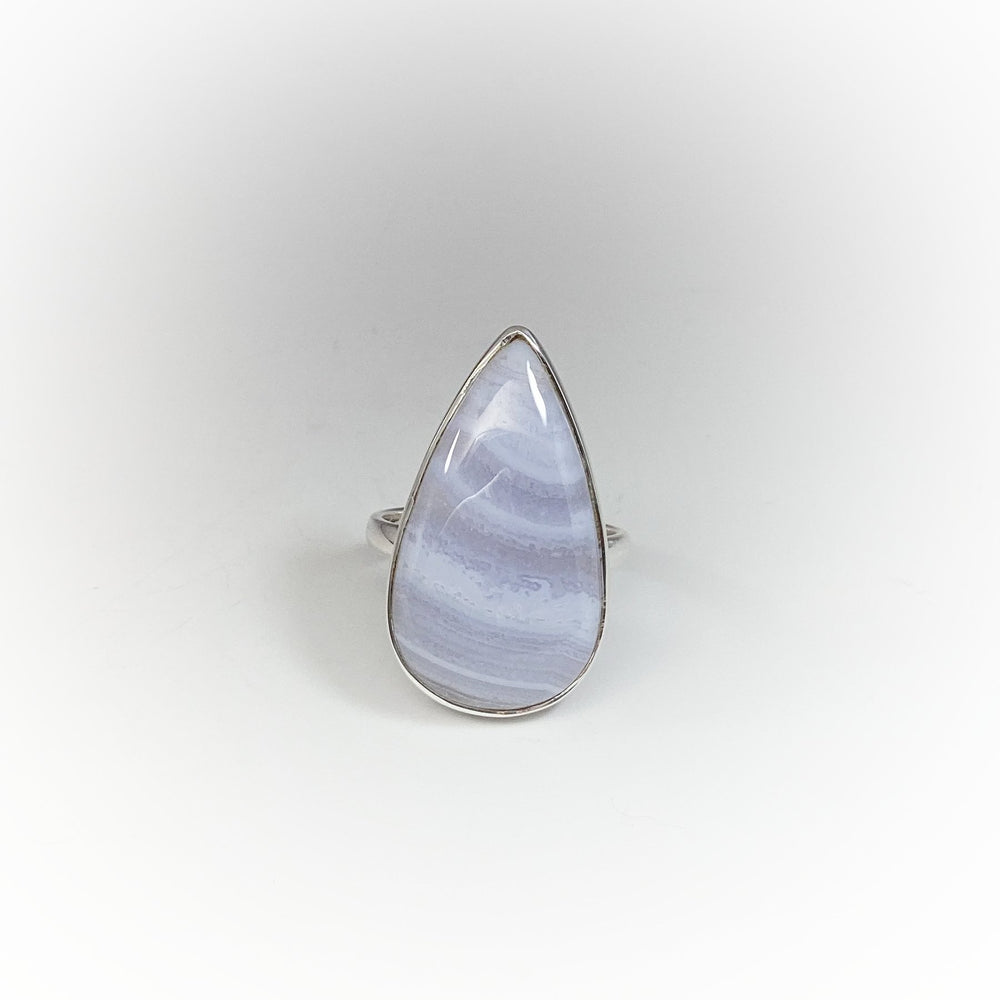 Blue Lace Agate Ring - Rocks and Gems Canada