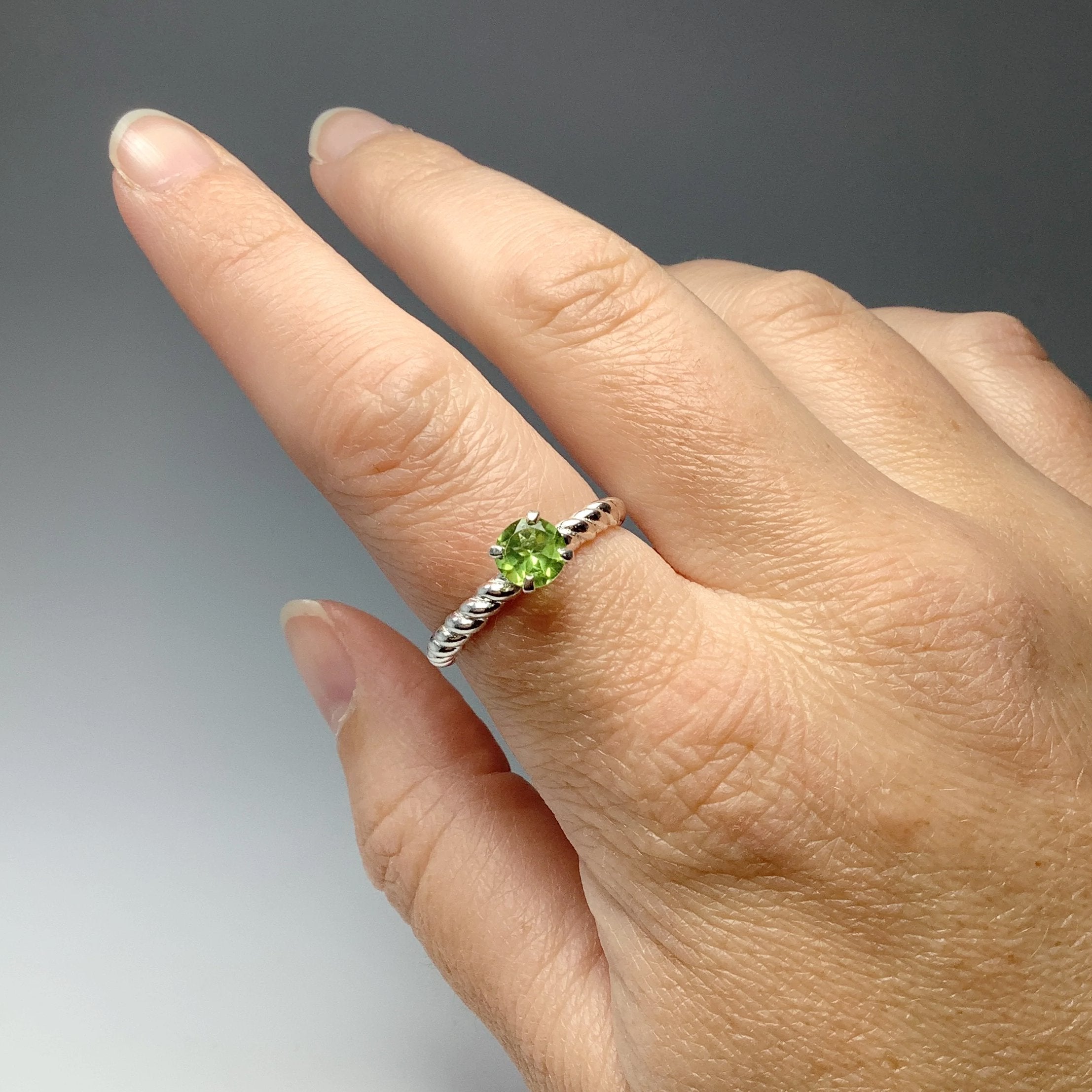 Peridot Ring - Rocks and Gems Canada