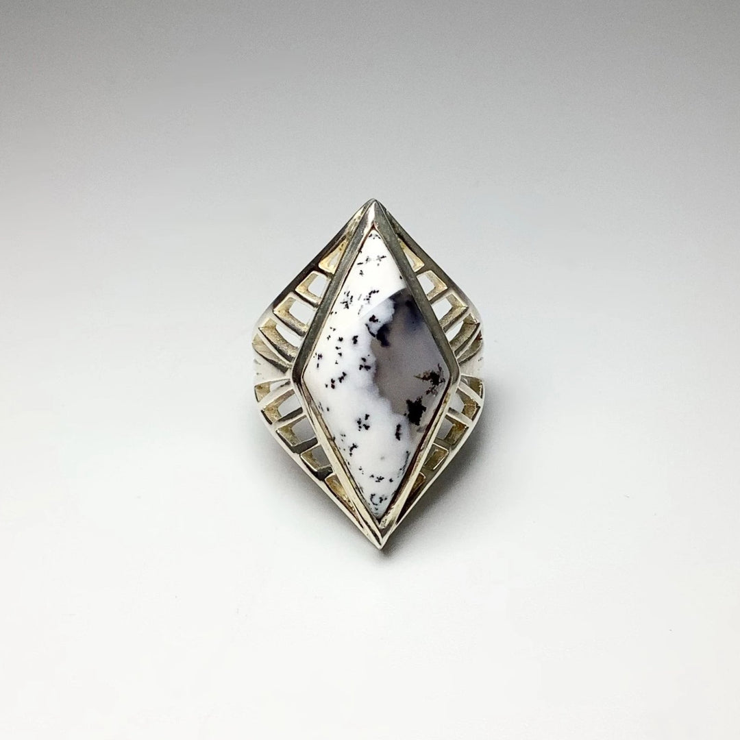 Dendritic Opal Ring - Rocks and Gems Canada