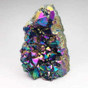 Rainbow Amethyst Druze Cluster Stand Up