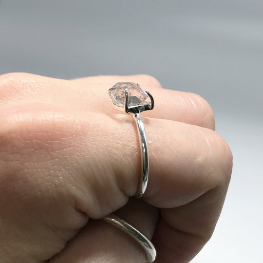 Herkimer Diamond Ring - Rocks and Gems Canada