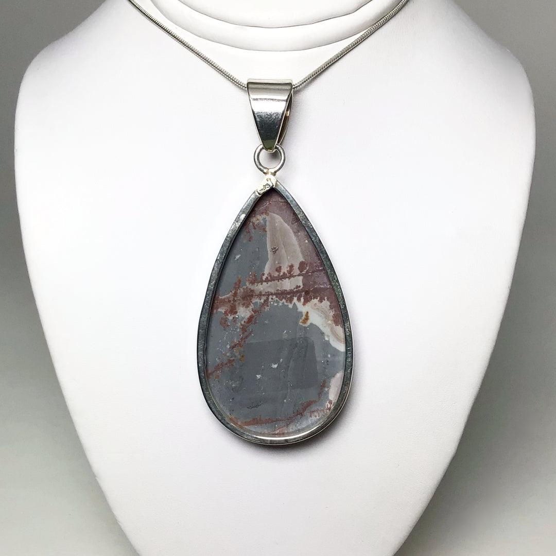 Paintbrush Jasper Pendant - Rocks and Gems Canada