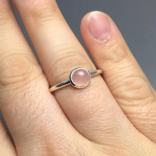 Rose Quartz Ring - Rocks and Gems Canada