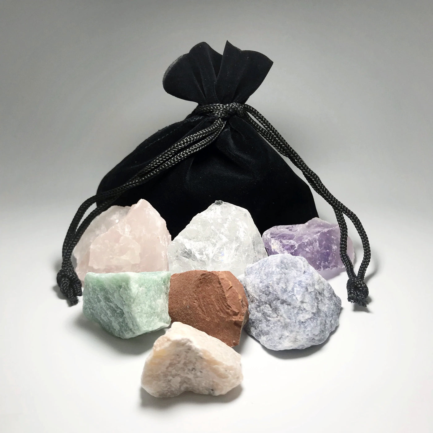 Cristal naturel mélangé sept Chakra guérison pierre sept - Temu Canada