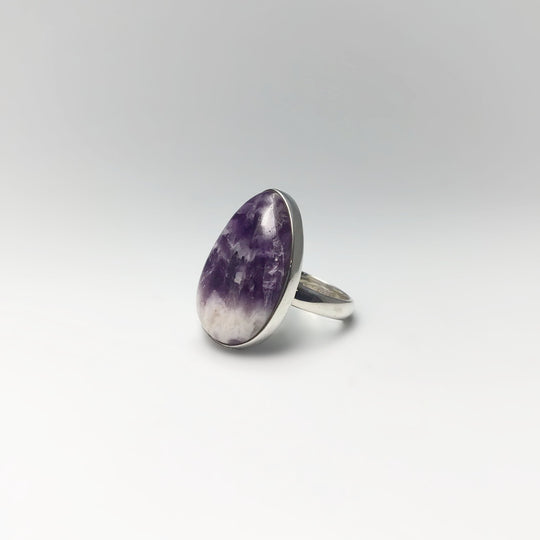 Chevron Amethyst Ring - Rocks and Gems Canada