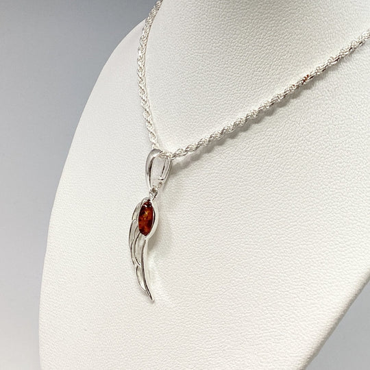 Cognac Amber Pendant - Rocks and Gems Canada